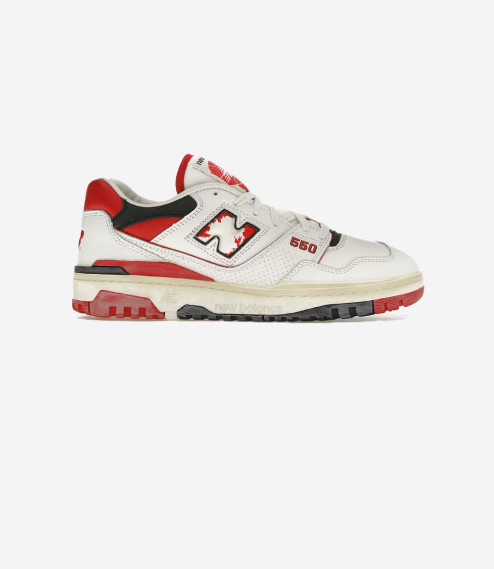 New Balance 550 Vintage Pack Team Red