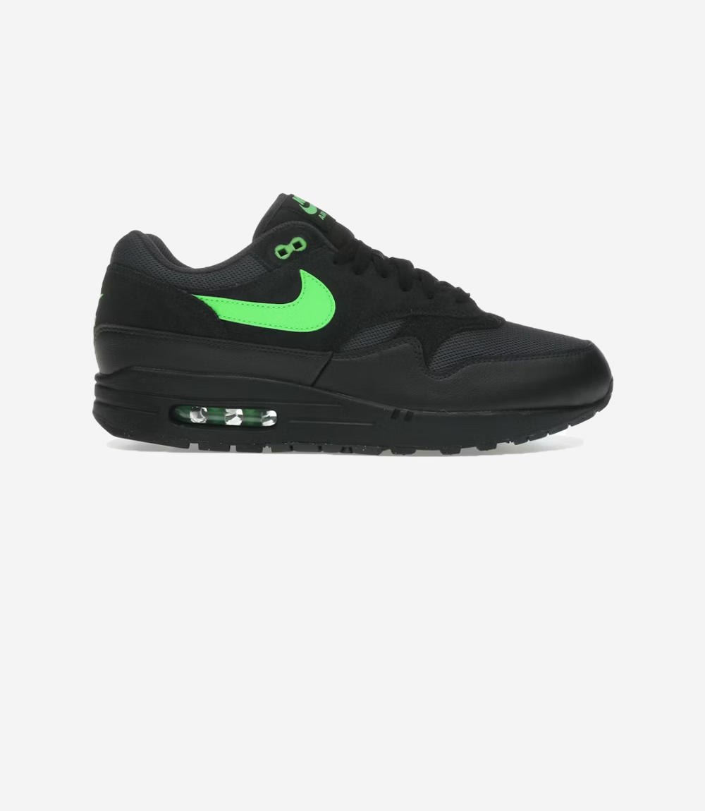 Nike Air Max 1 Essential Black Green Strike