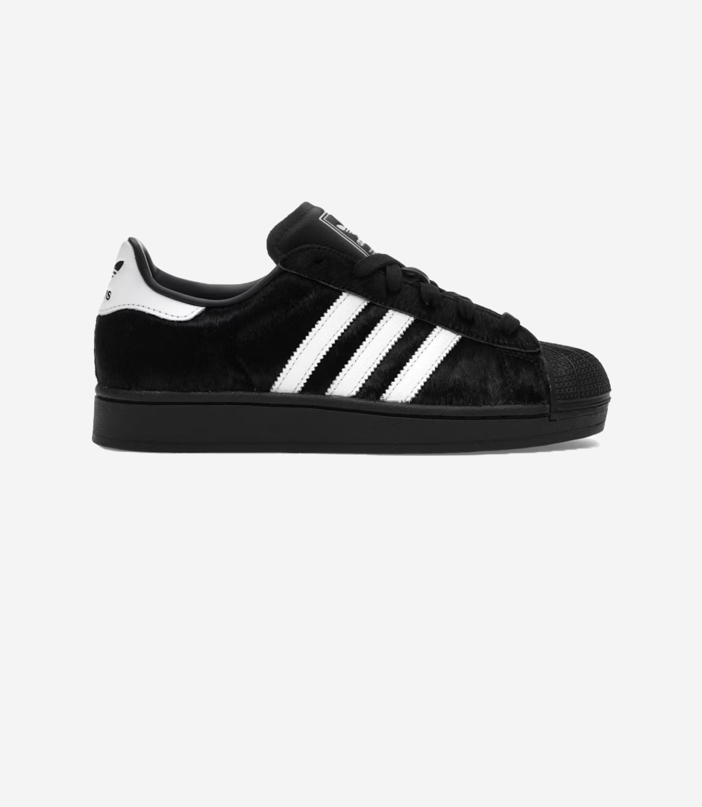 adidas Superstar II Black Ponyhair (Women's)