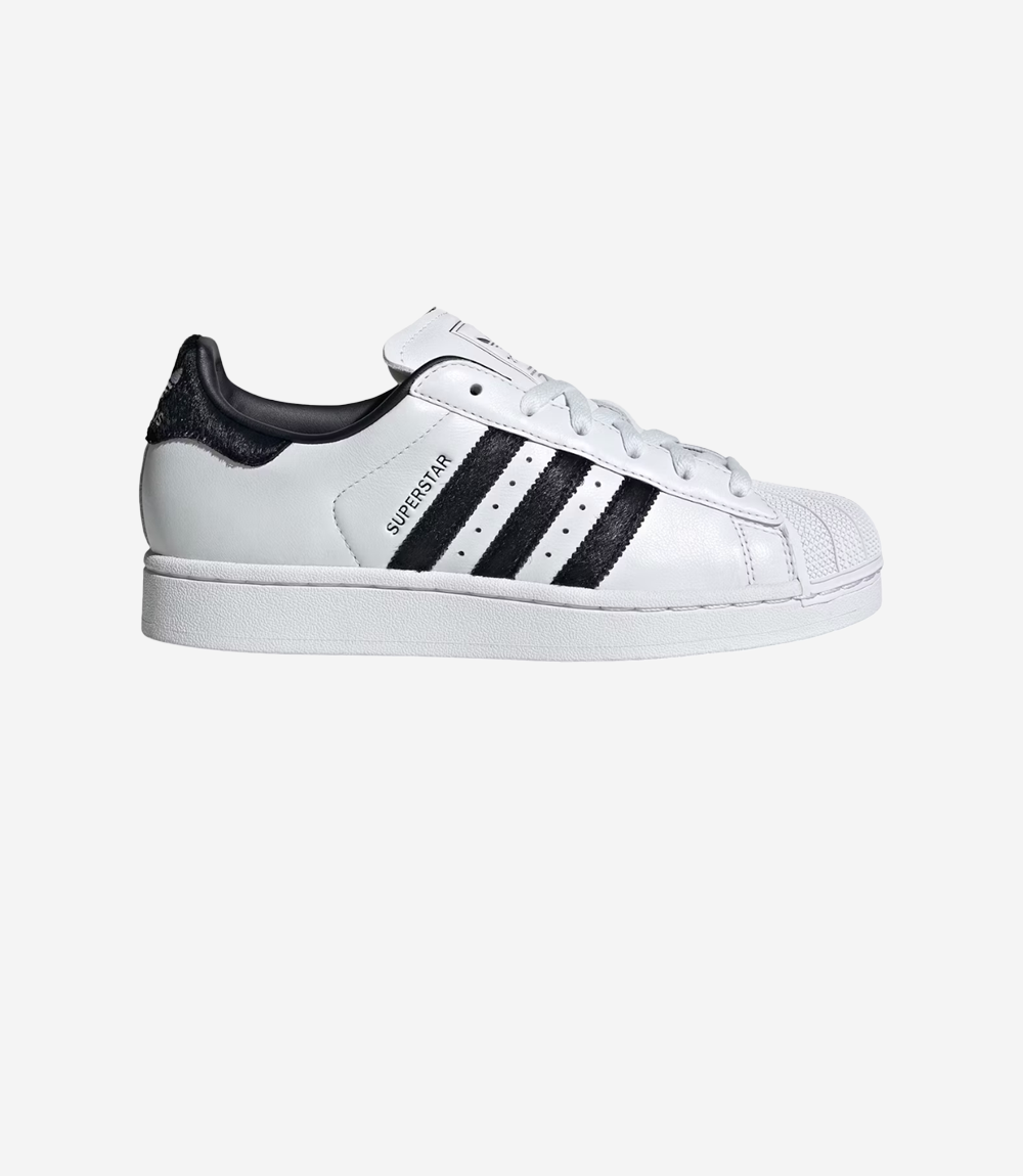 adidas Superstar II White Black Pony Hair (Women's)