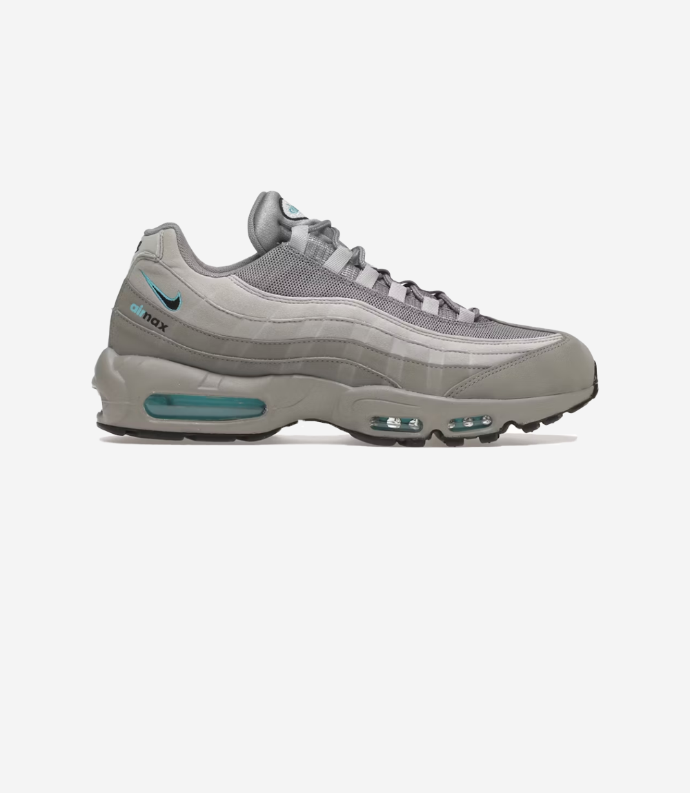 Nike Air Max 95 Retro Logo Grey Aqua