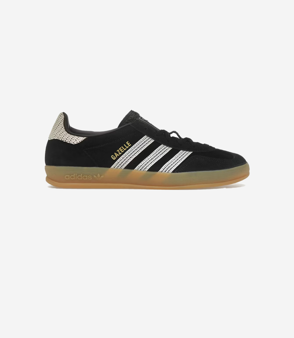 adidas Gazelle Indoor Core Black Wonder White (Women's)