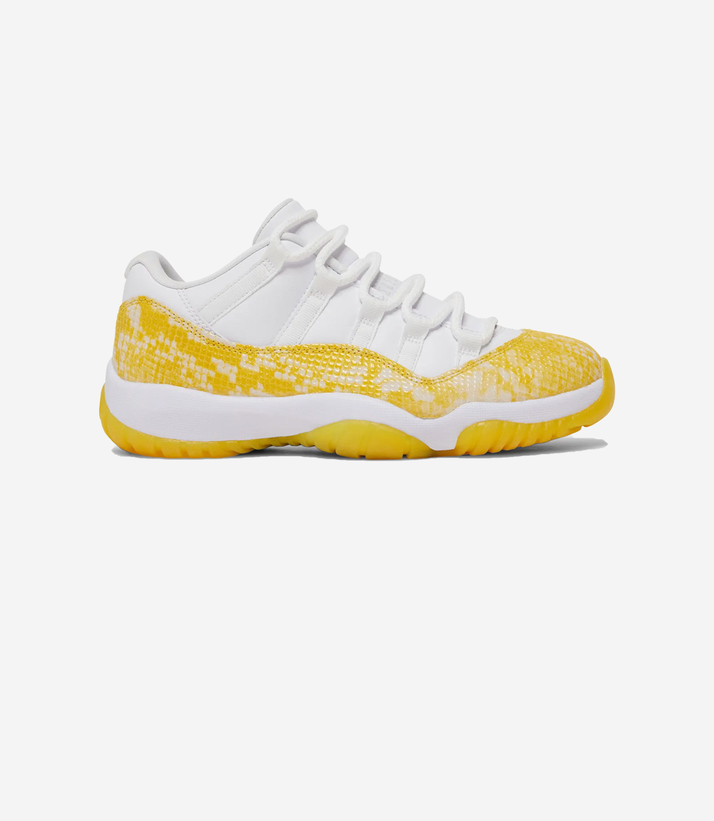Jordan 11 Retro Low Yellow Snakeskin (Women's)