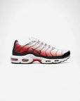 Nike Air Max Plus White Black University Red