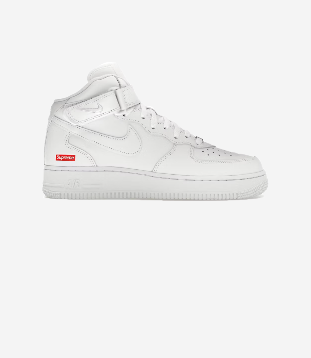 Nike Air Force 1 Mid Supreme White