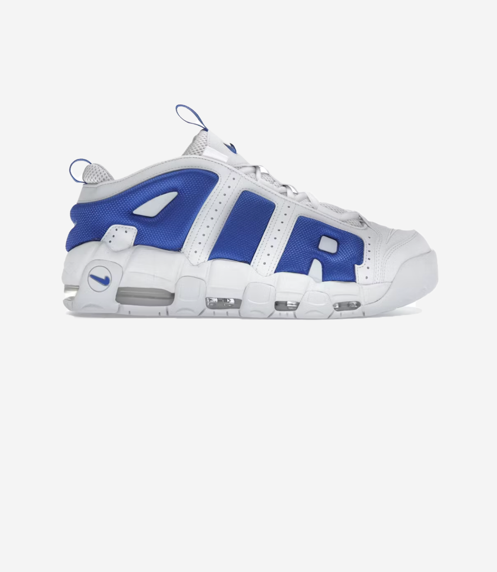Nike Air More Uptempo Low White Hyper Royal