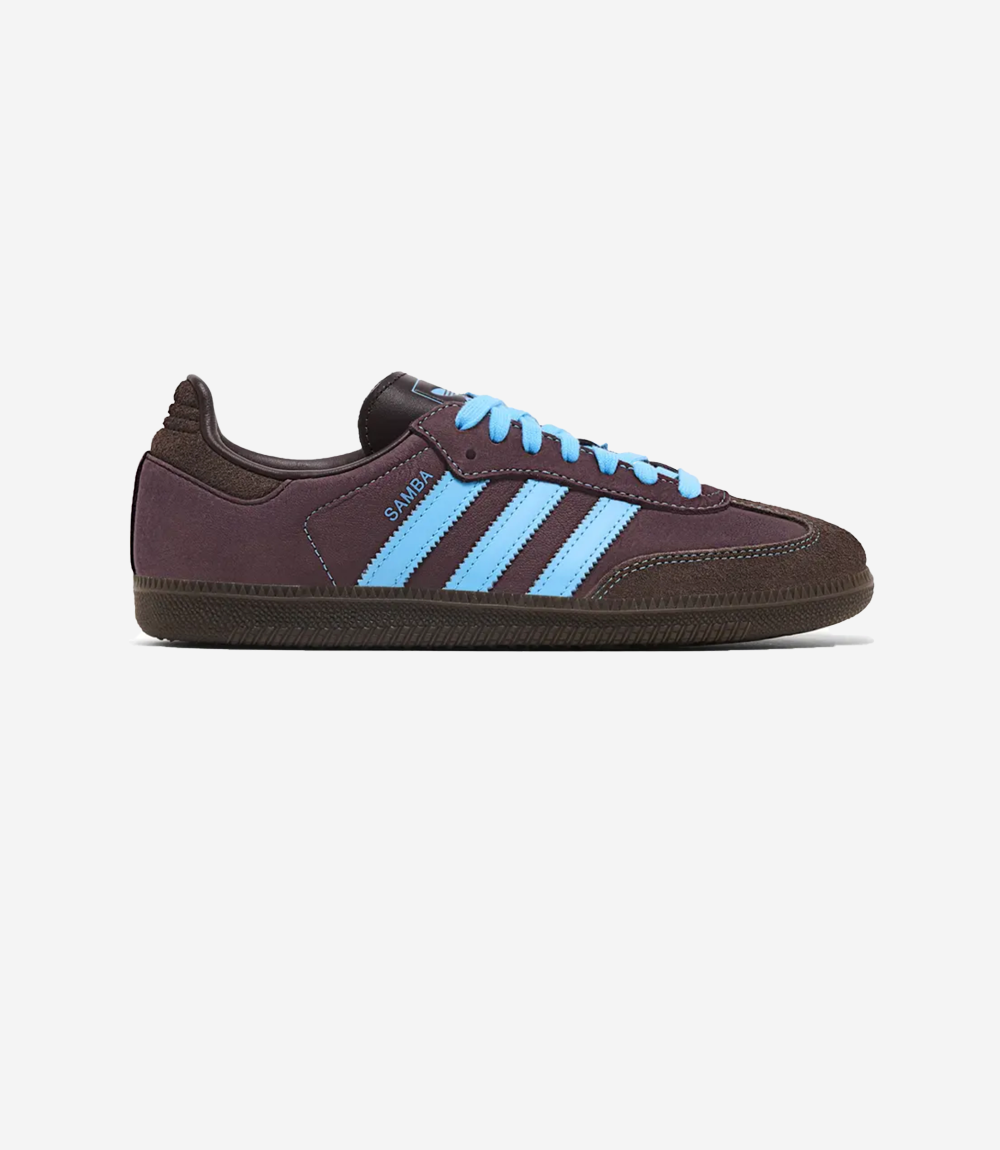 adidas Samba OG Shadow Brown Sky Rush (Women's)