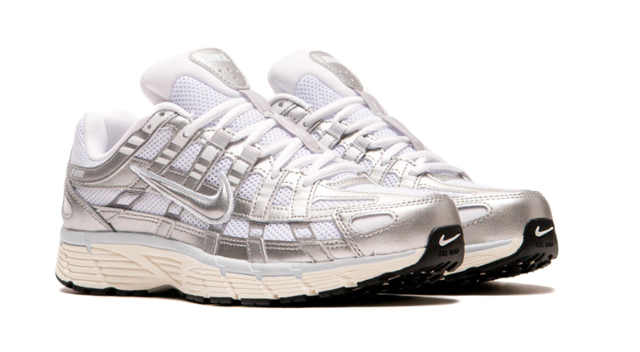 Nike P-6000 White Blue Tint Sail Metallic