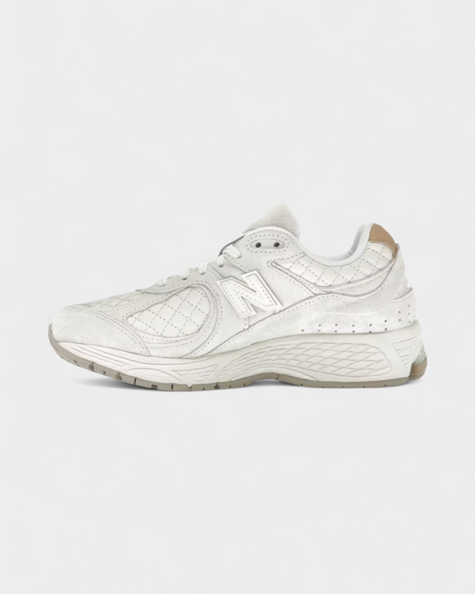 New Balance 2002R Quilted White