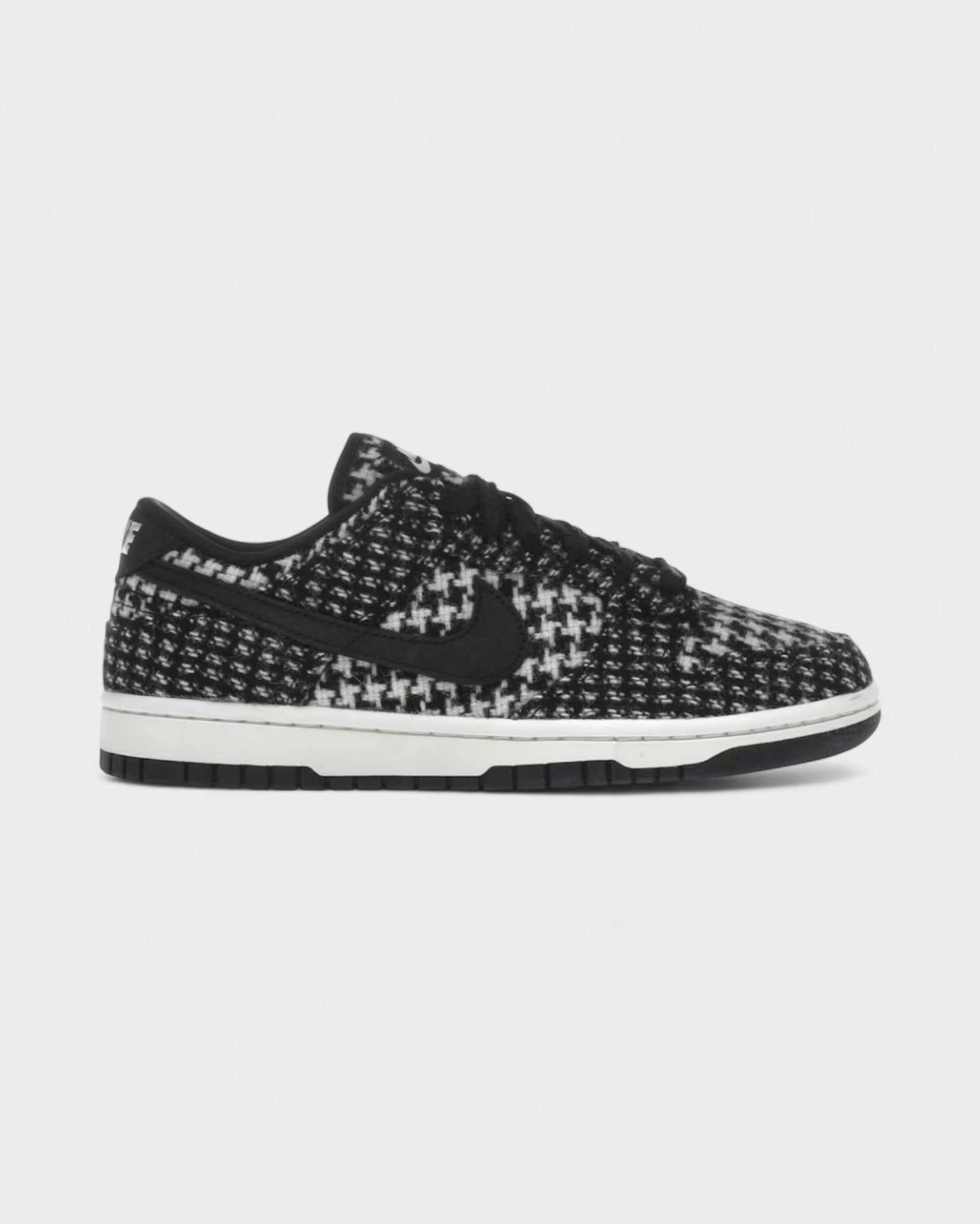 Nike Dunk Low Harris Tweed White Black Multi (Women's)