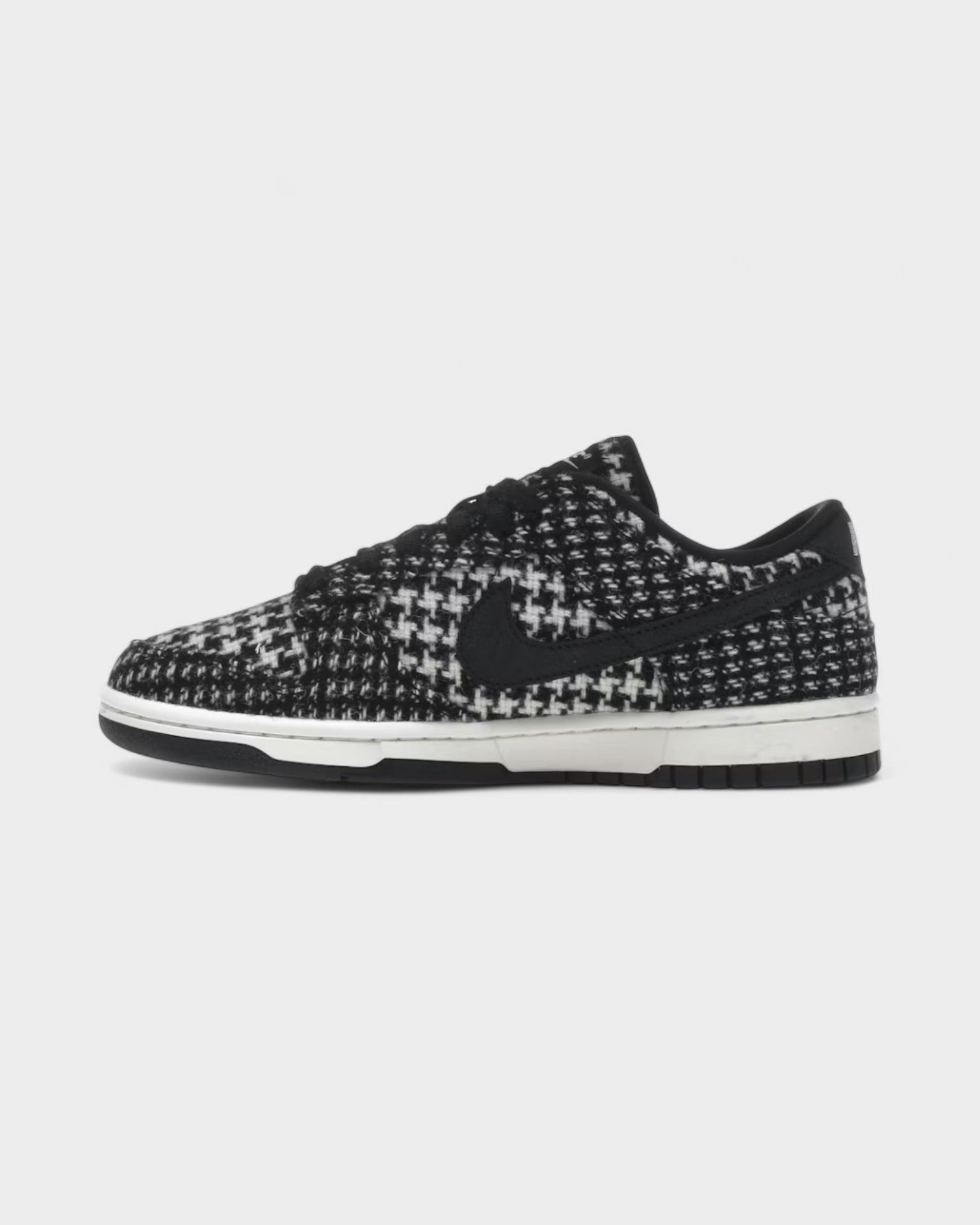 Nike Dunk Low Harris Tweed White Black Multi (Women's)