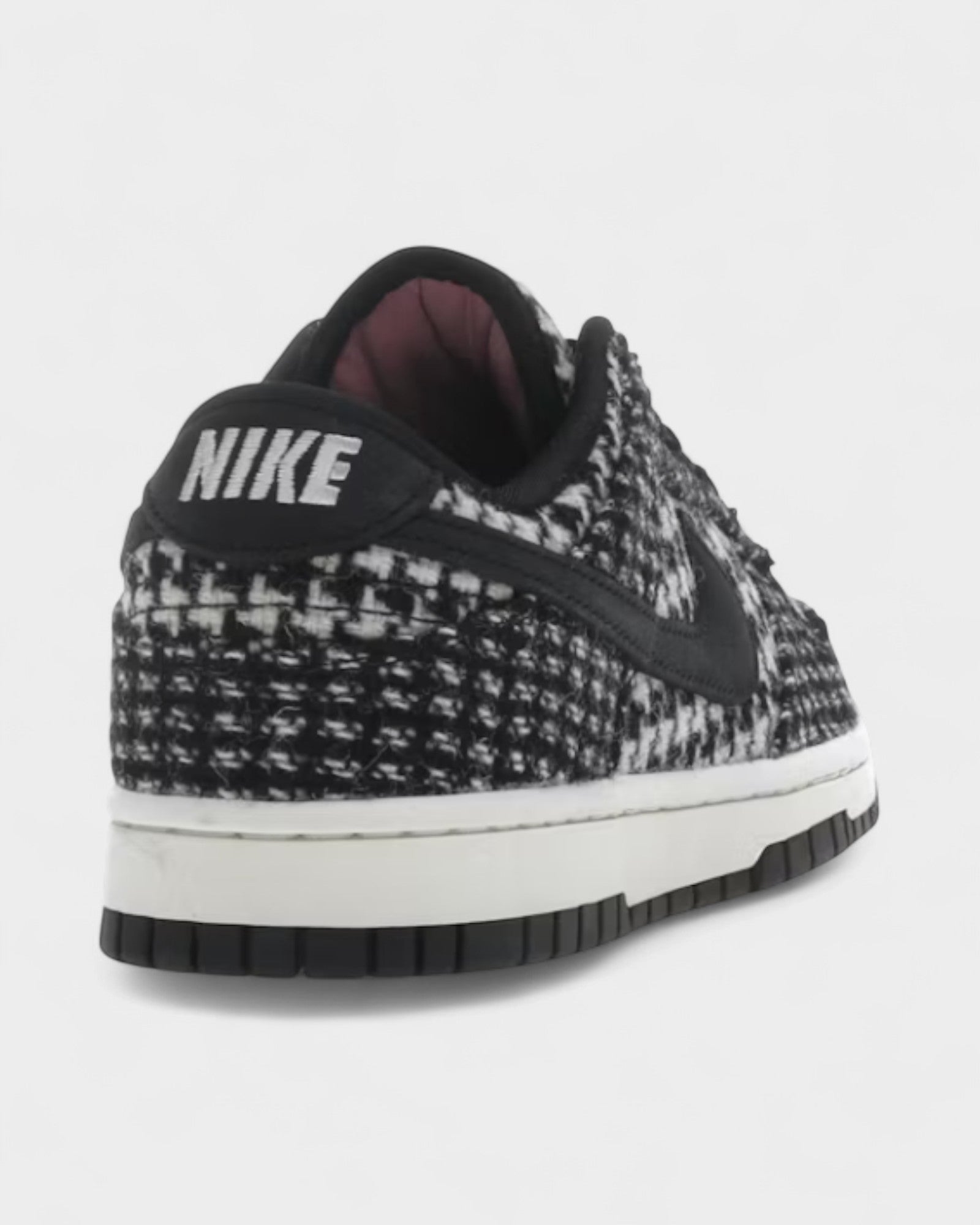 Nike Dunk Low Harris Tweed White Black Multi (Women's)