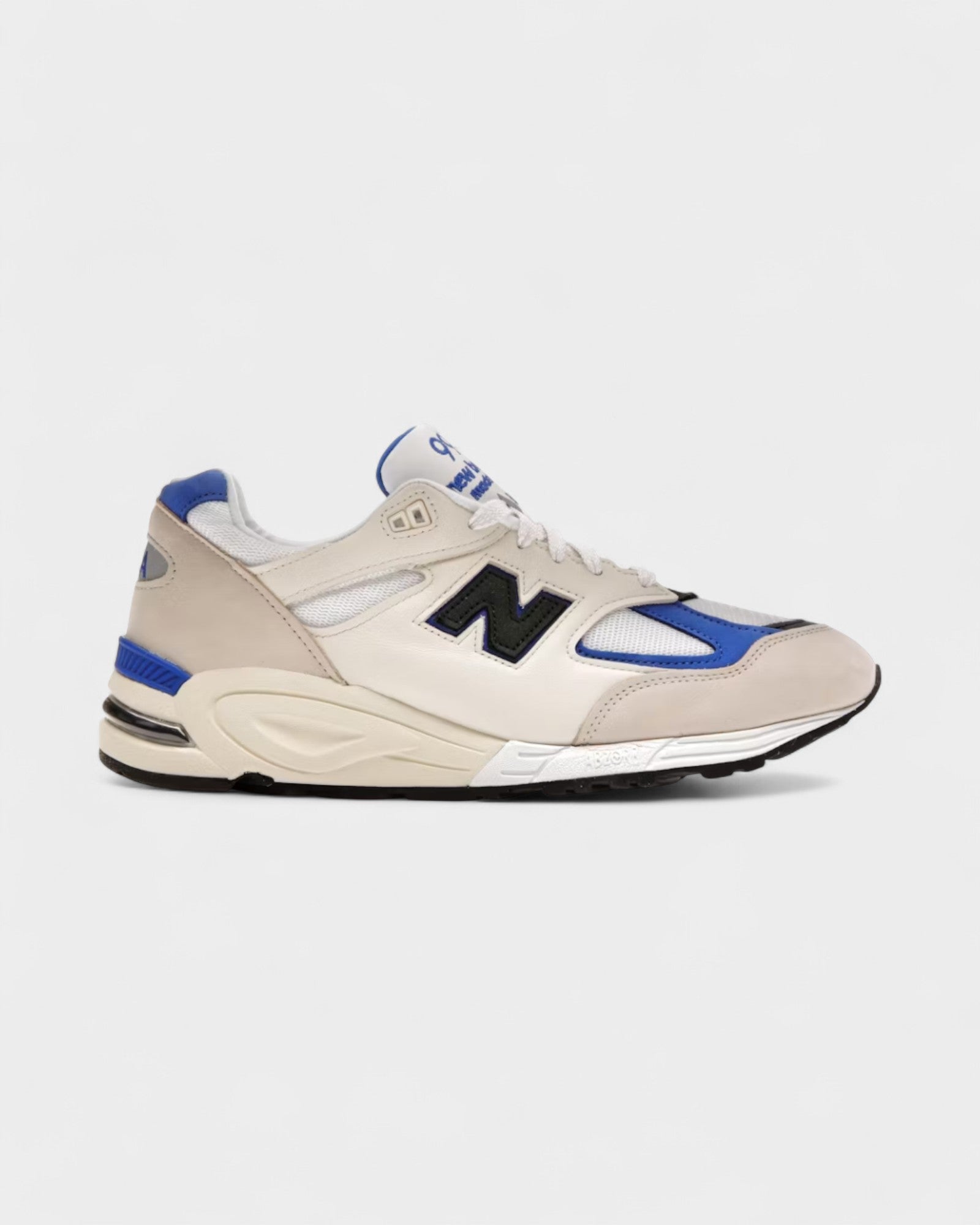 New Balance 990v2 MiUSA White Blue