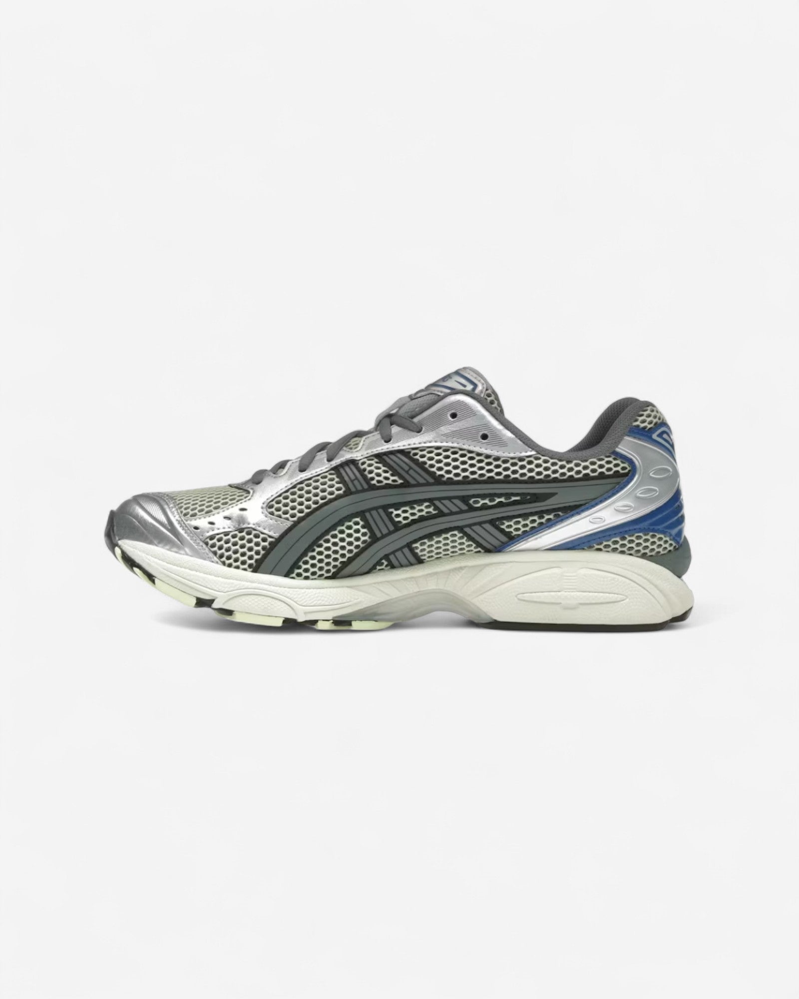ASICS Gel-Kayano 14 Soft Yellow Asics Blue