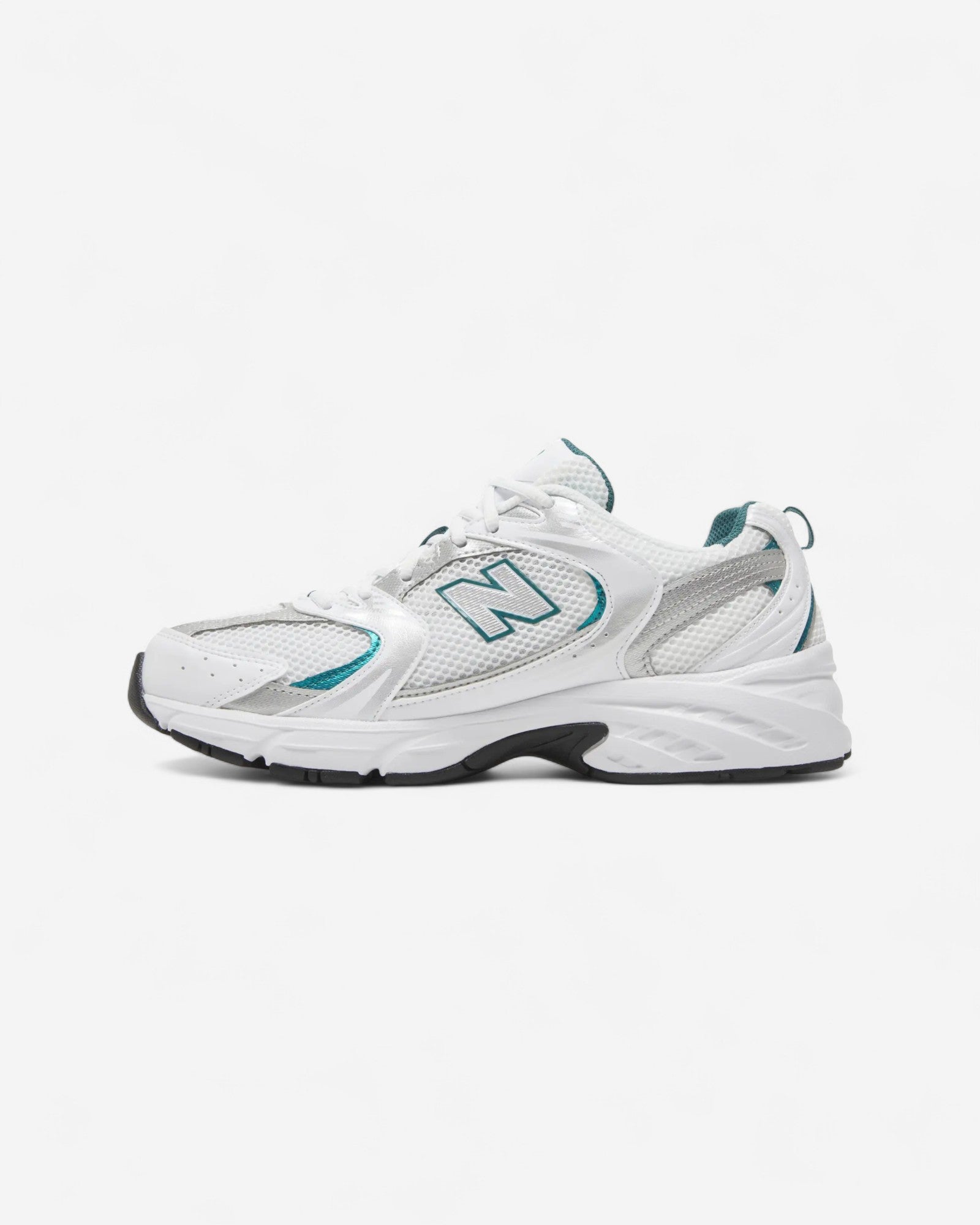 New Balance 530 White Silver Green
