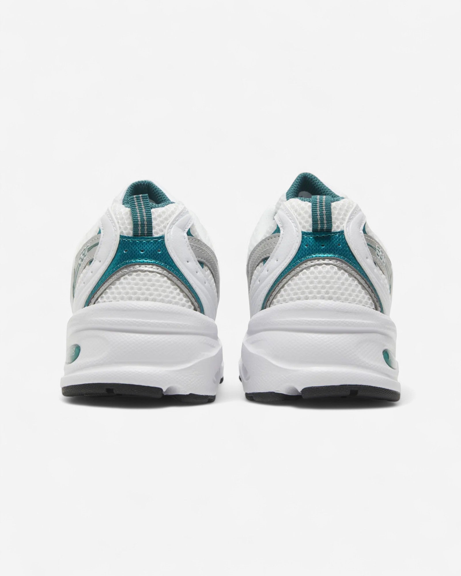 New Balance 530 White Silver Green