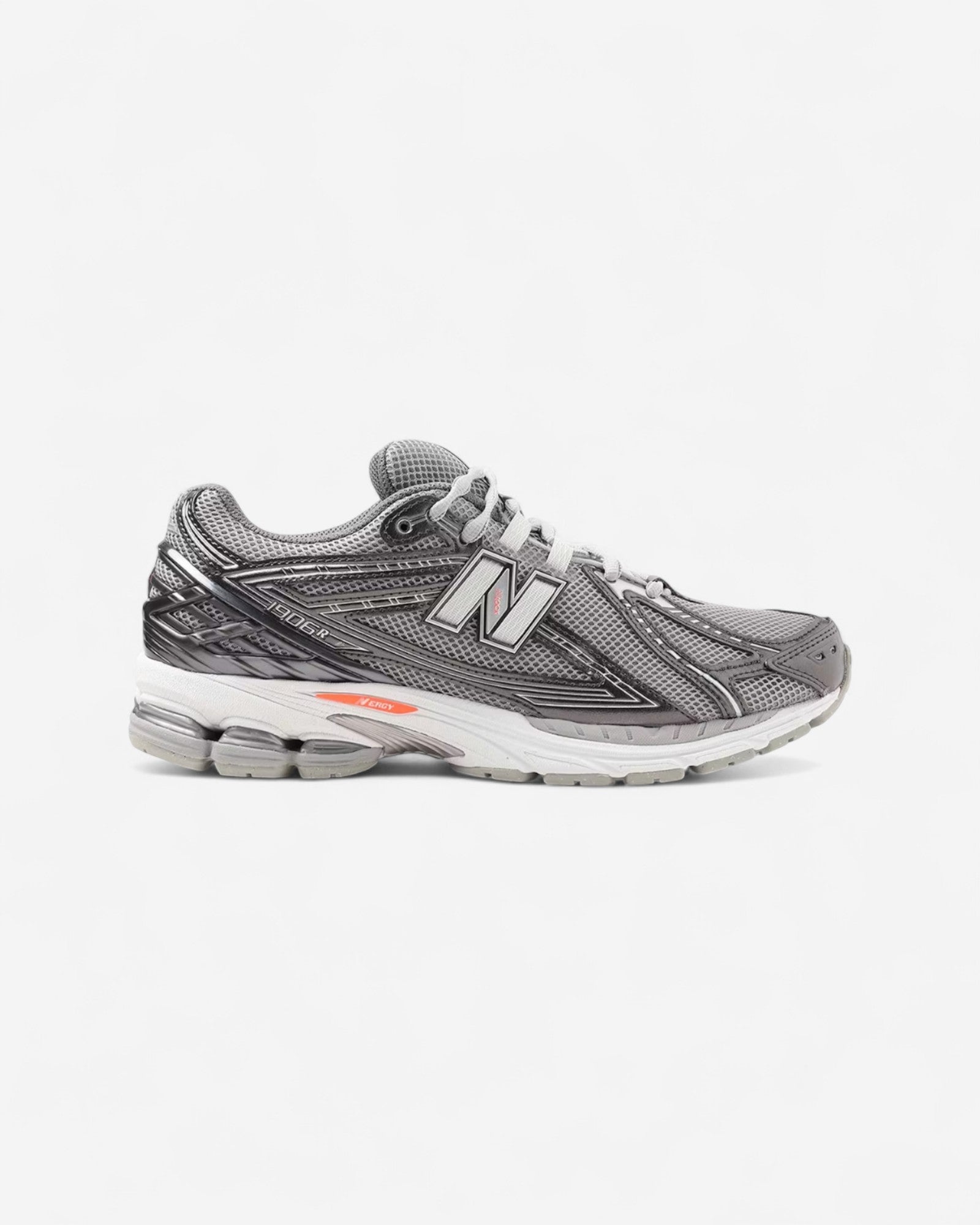 New Balance 1906R Black Metallic Urgent Red Slate
