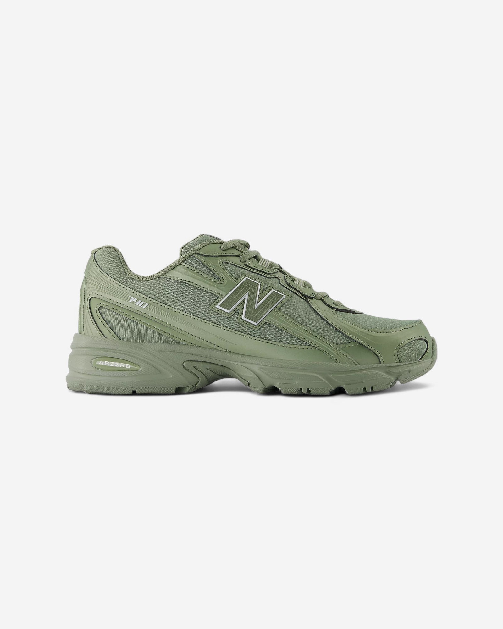 New Balance 740 Dark Olivine Khaki