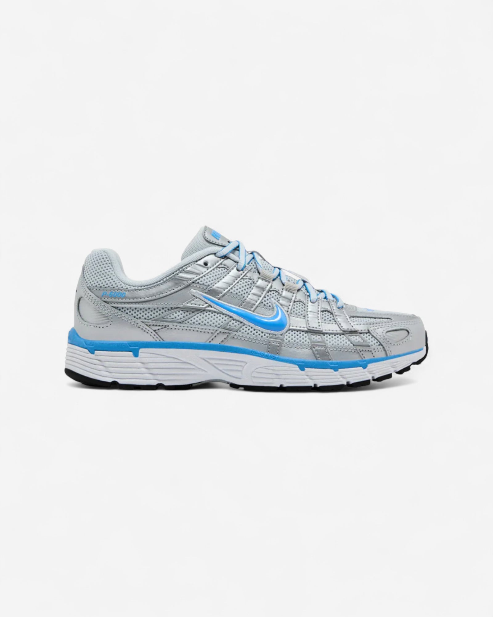 Nike P-6000 Metallic Platinum Pure Platinum Metallic Silver University Blue