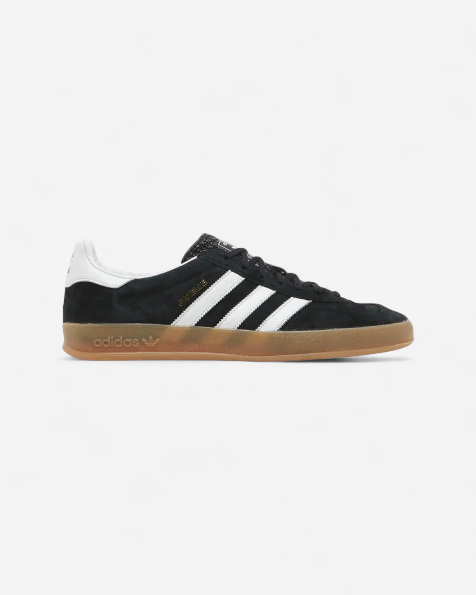 adidas Gazelle Black White Gum