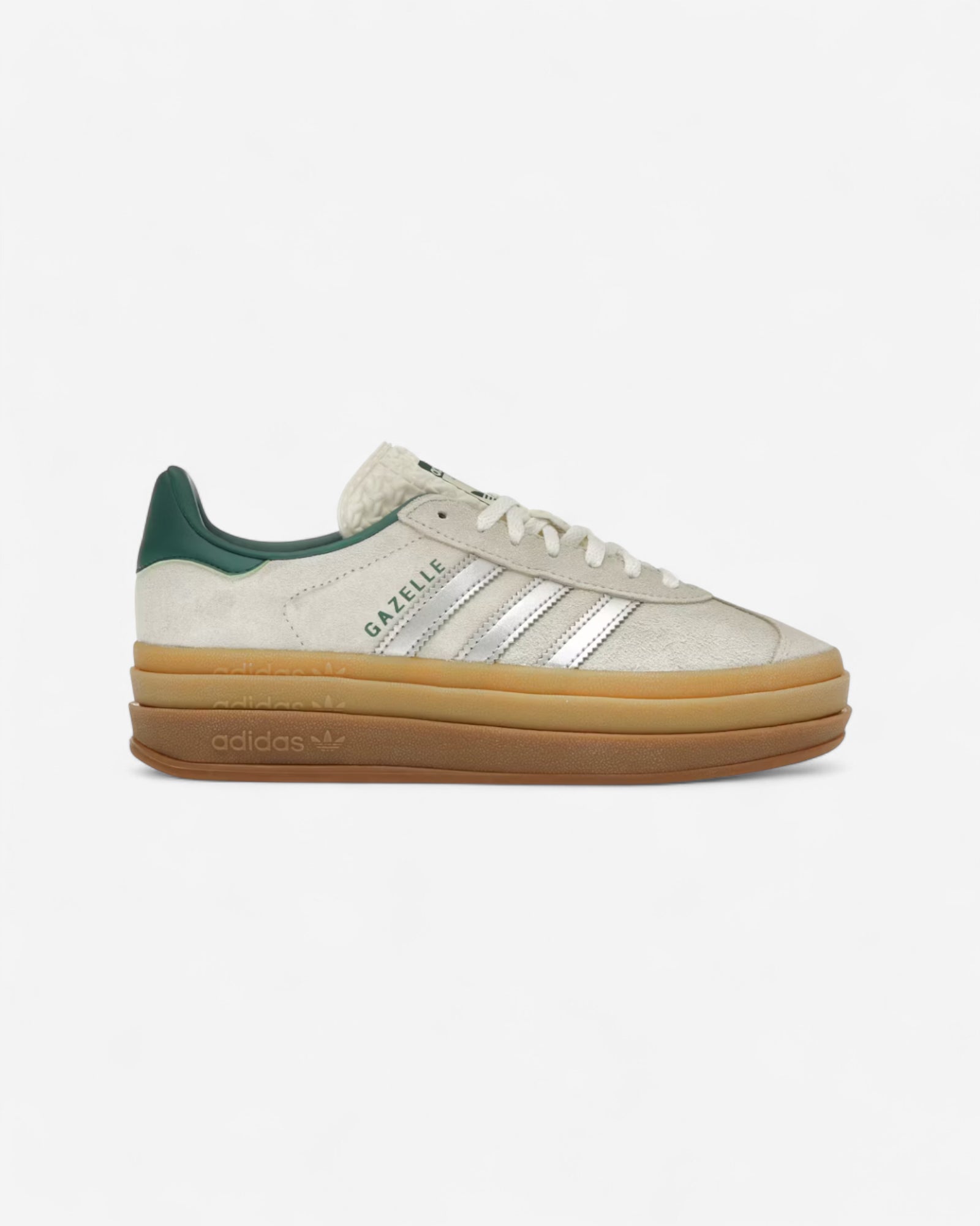 adidas Gazelle Bold Off White Collegiate Green (Women's)