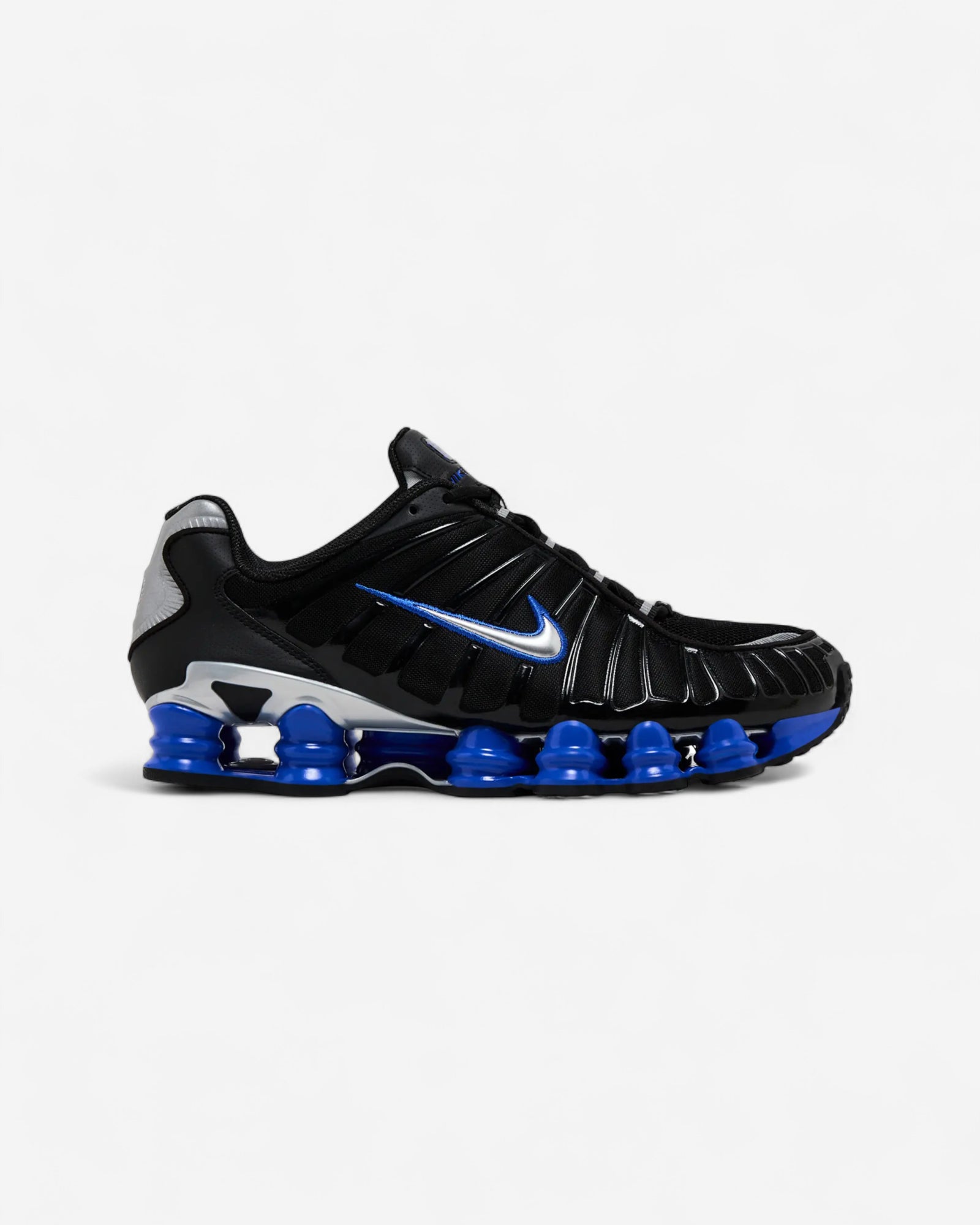 Nike Shox TL Black Racer Blue Metallic Silver