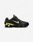 Nike Shox TL Black Dynamic Yellow Metallic Silver