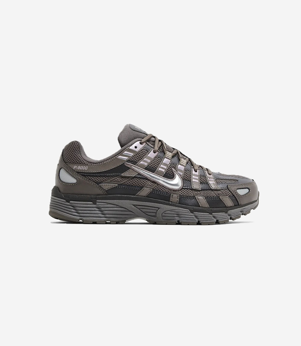 Nike P-6000 Cave Stone Medium Ash Flat Pewter Metallic Silver