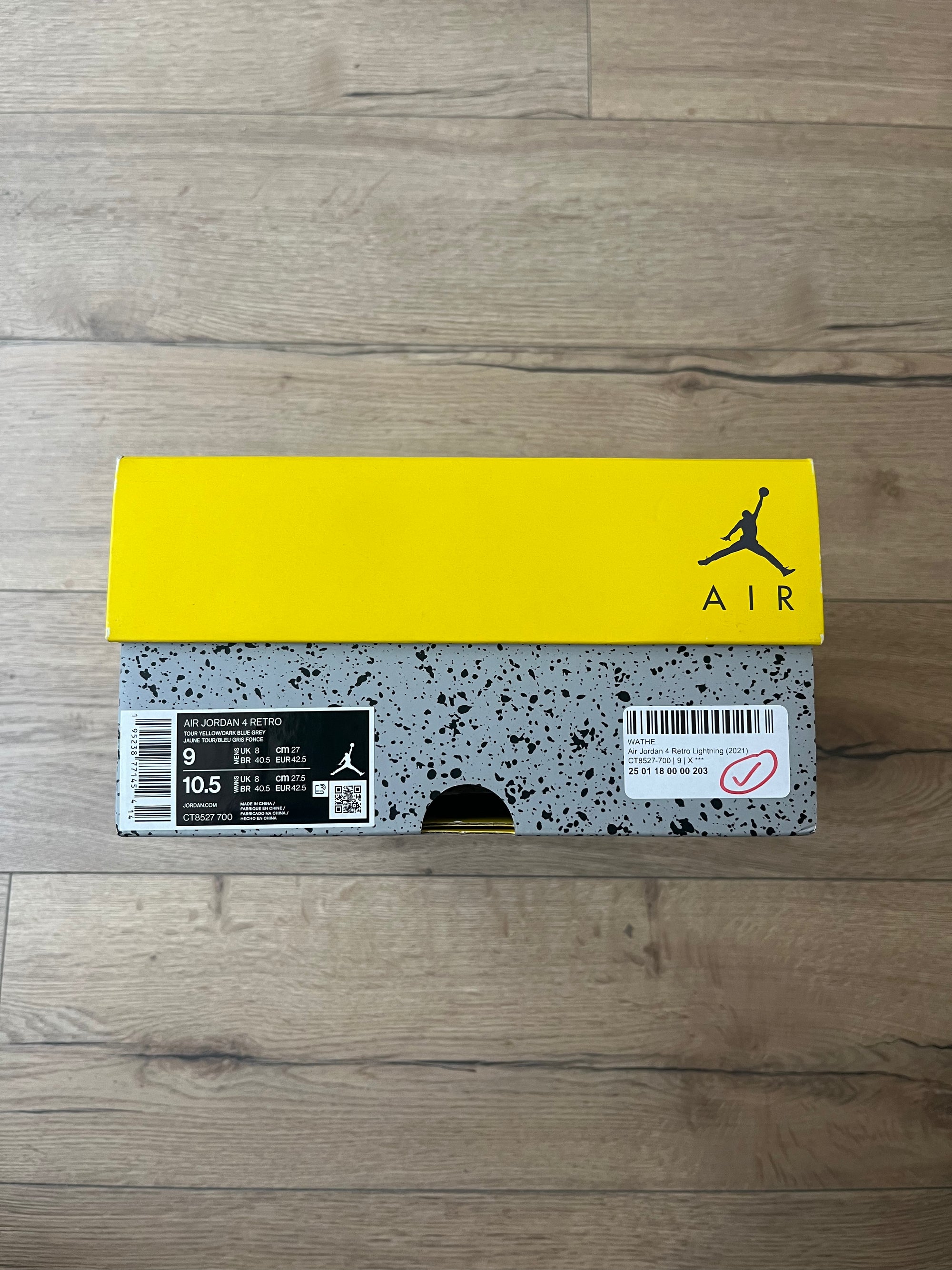 Air Jordan 4 Lightning - 42.5