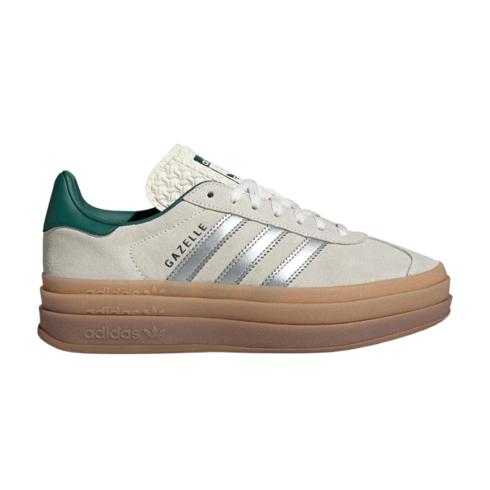 adidas Gazelle Bold Off White Collegiate Green (Women's)