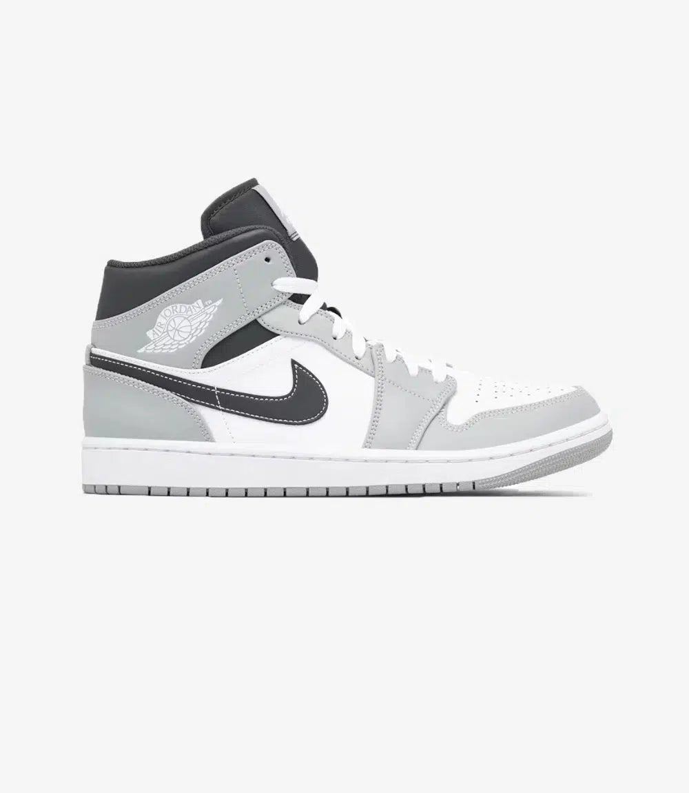 Air Jordan 1 Mid Light Smoke Grey Anthracite