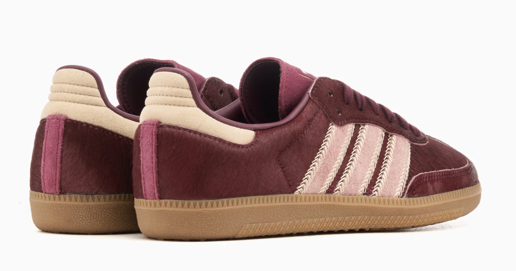 basket-sneakers-ADIDAS-Adidas Samba Maroon Sand Strata Pony-