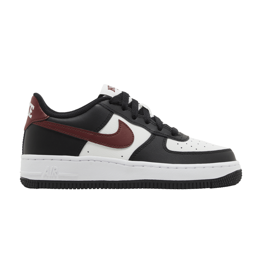 basket-sneakers-NIKE-Nike Air Force 1 Low White Dark Team Red (GS)-