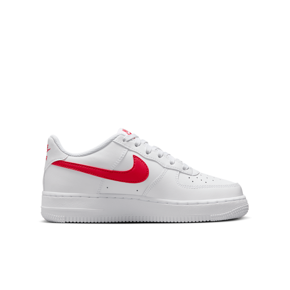 basket-sneakers-NIKE-Nike Air Force 1 LV8 White University Red (GS)-