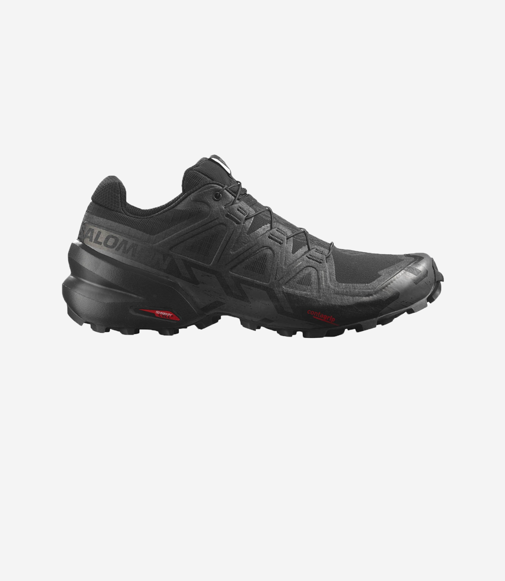 basket-sneakers-SALOMON-Salomon Speedcross 6 Black Phantom (Women's)-