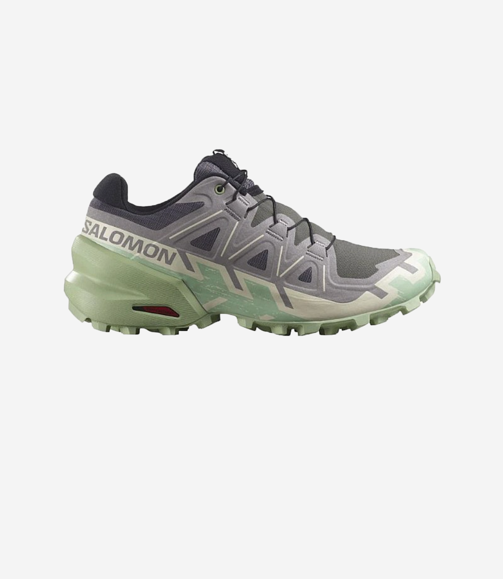basket-sneakers-SALOMON-Wmns Speedcross 6 'Castlerock Smoke Green'-