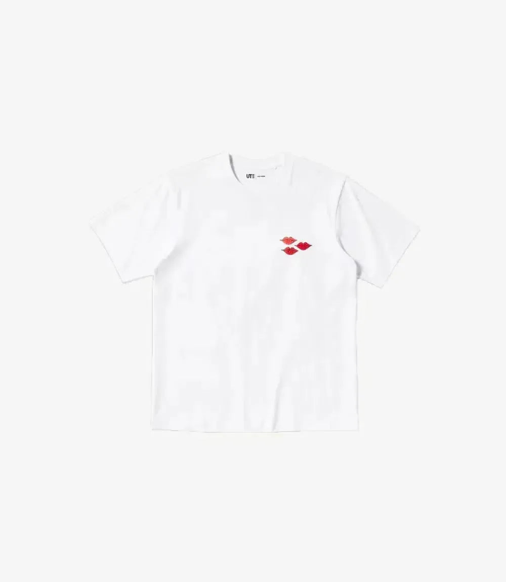 Uniqlo T-shirt Kaws x Warhol Graphic Pink