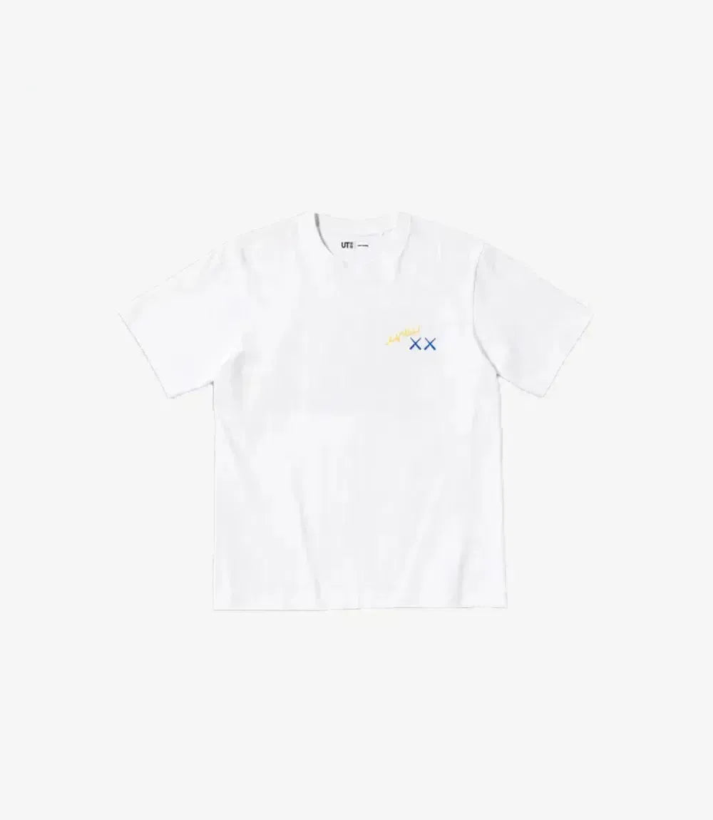 Uniqlo T-shirt Kaws x Warhol Graphic Blue