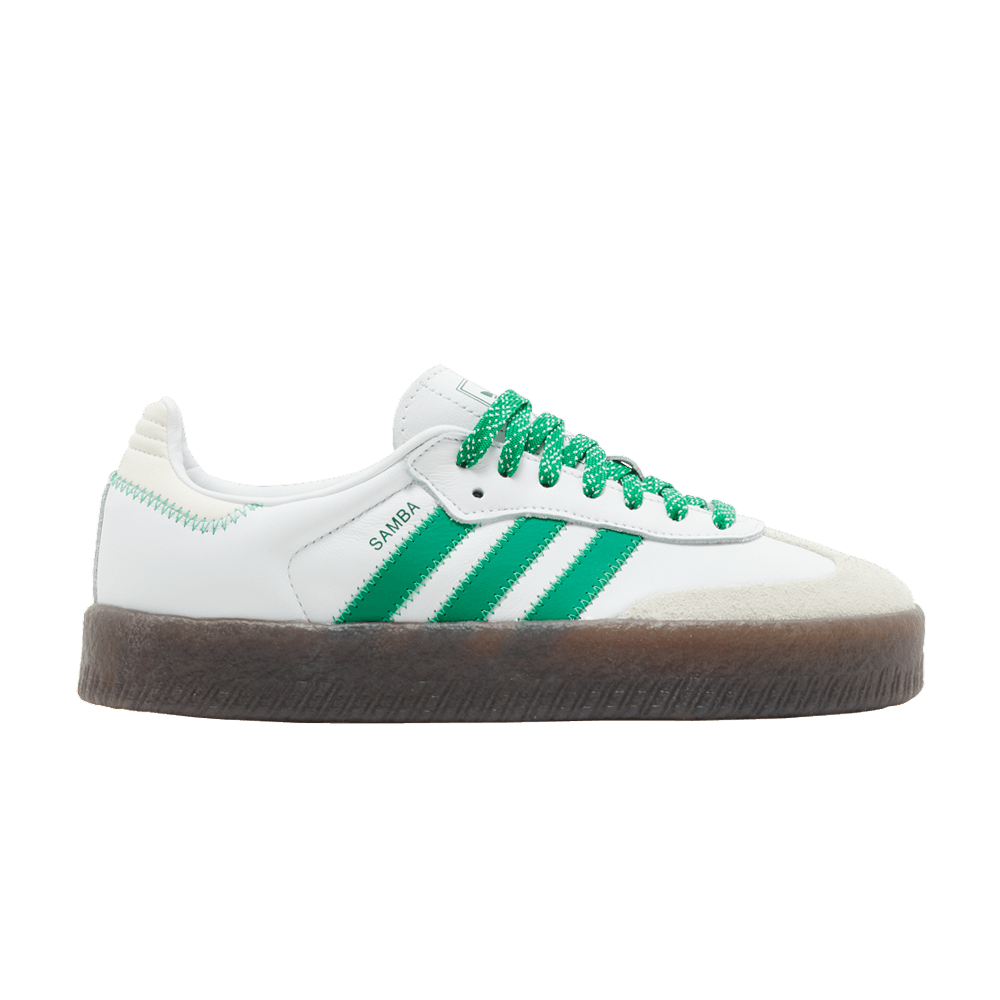 adidas Sambae Cloud White Green (Women&#39;s)
