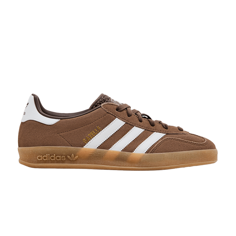 adidas Gazelle Indoor Earth Strata White Gold Metallic