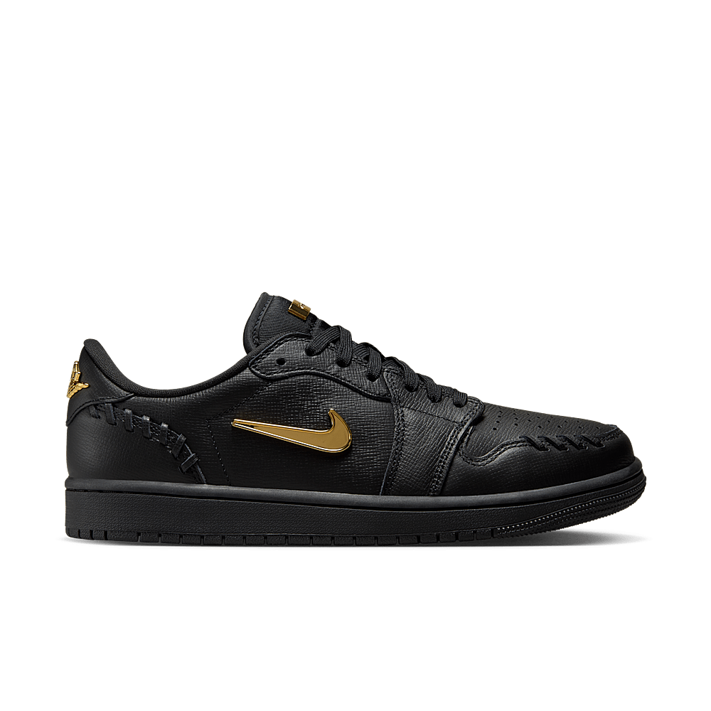 Jordan 1 Low Method of Make Black Metallic Gold (Women&#39;s)