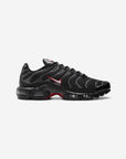 Nike Air Max Plus Black University Red Metallic Silver