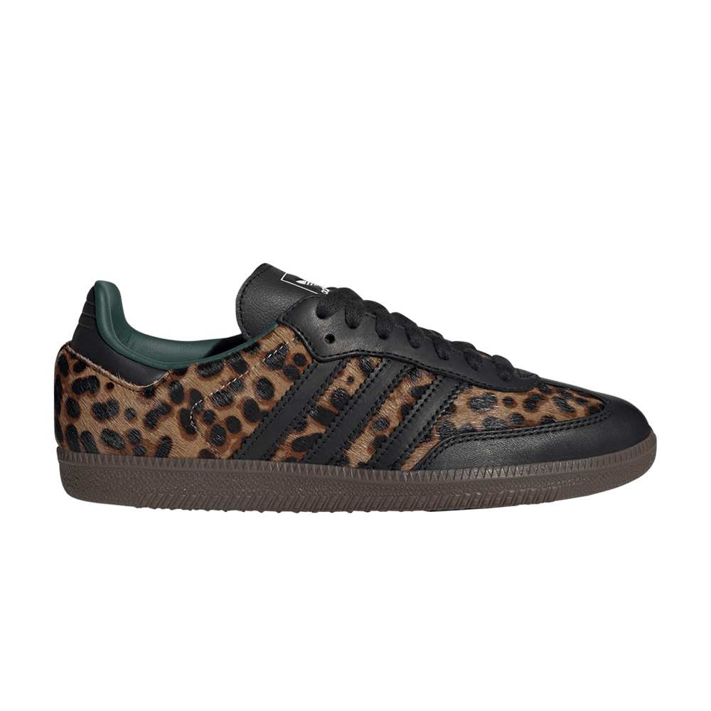 adidas Samba OG Black Green Leopard (Women&#39;s)
