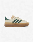 adidas Gazelle Bold Magic Beige Collegiate Green (Women's)