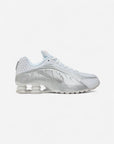 Nike Shox R4 White Metallic Silver (Women's)