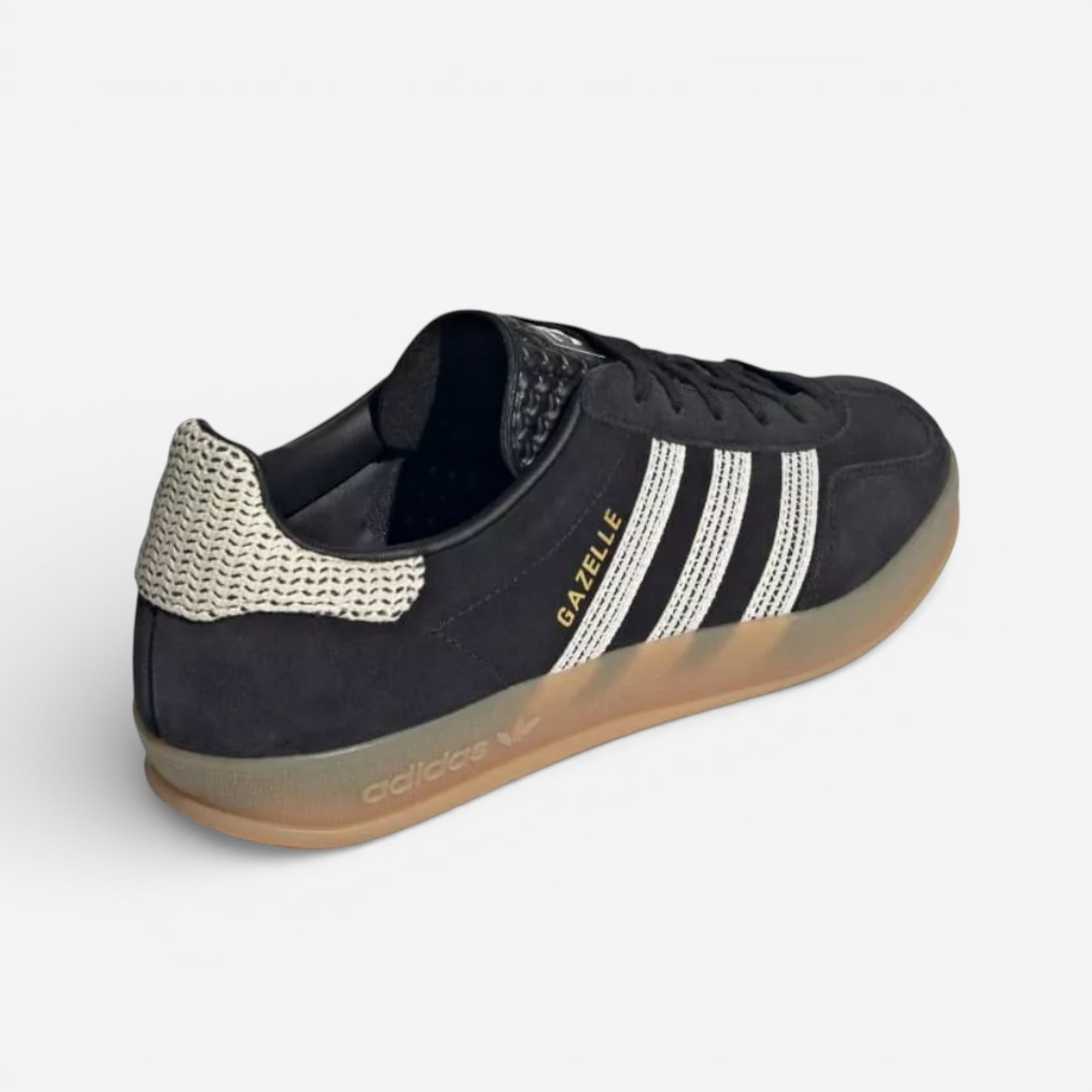 Adidas Gazelle Indoor W " Black Beige Gum"