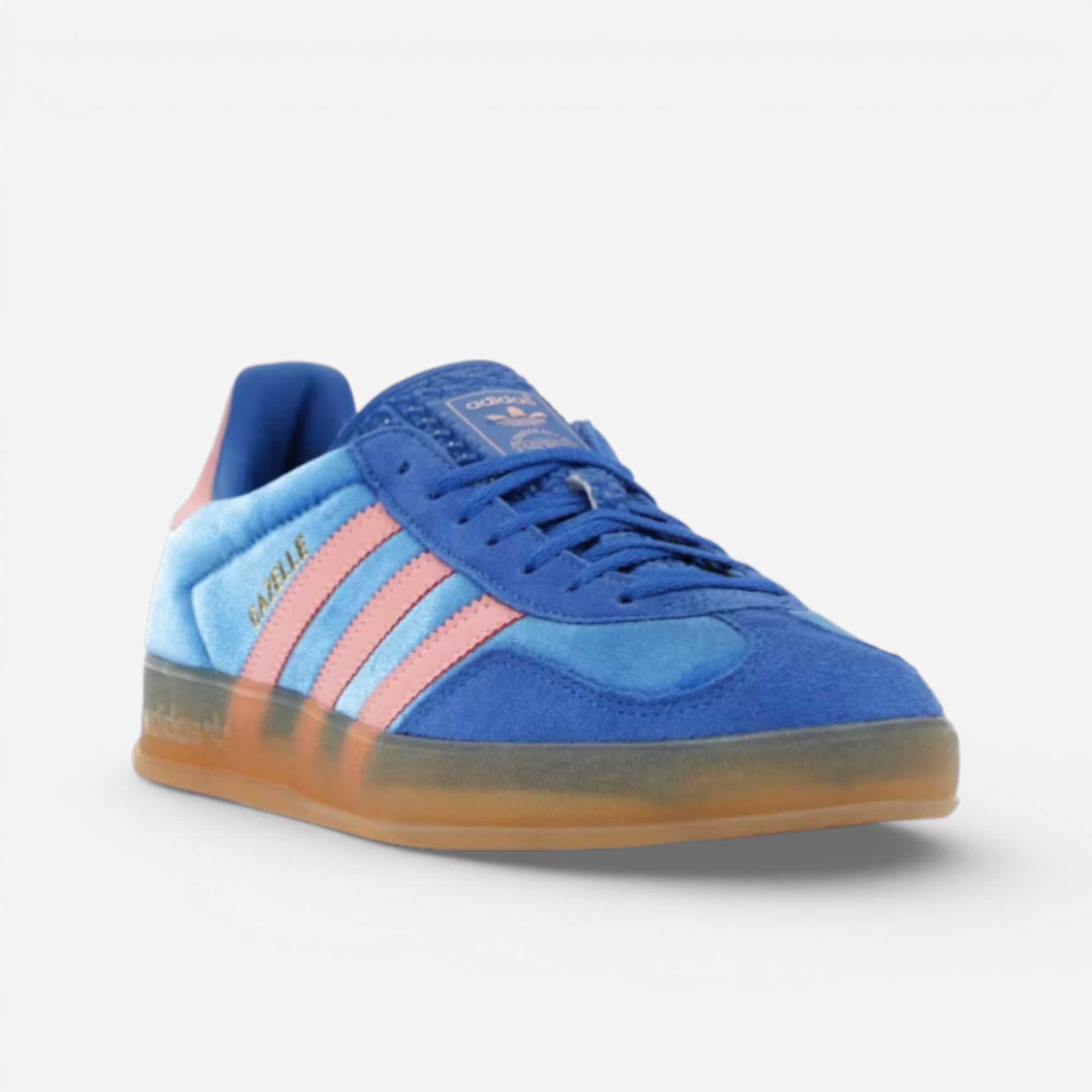 Adidas Gazelle Indoor Blue Semi Pink Spark (W)