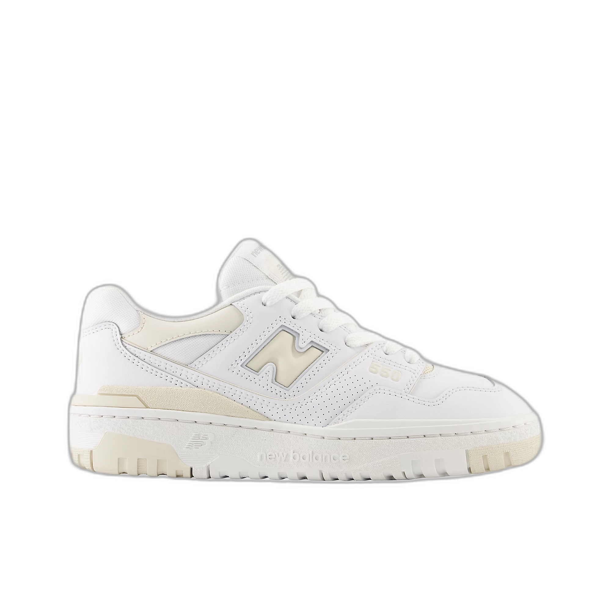 New Balance 550 White Cream Leather (GS)