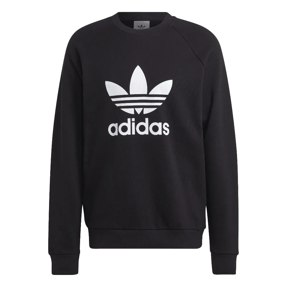 adidas Adicolor Classics Trefoil Crewneck Black