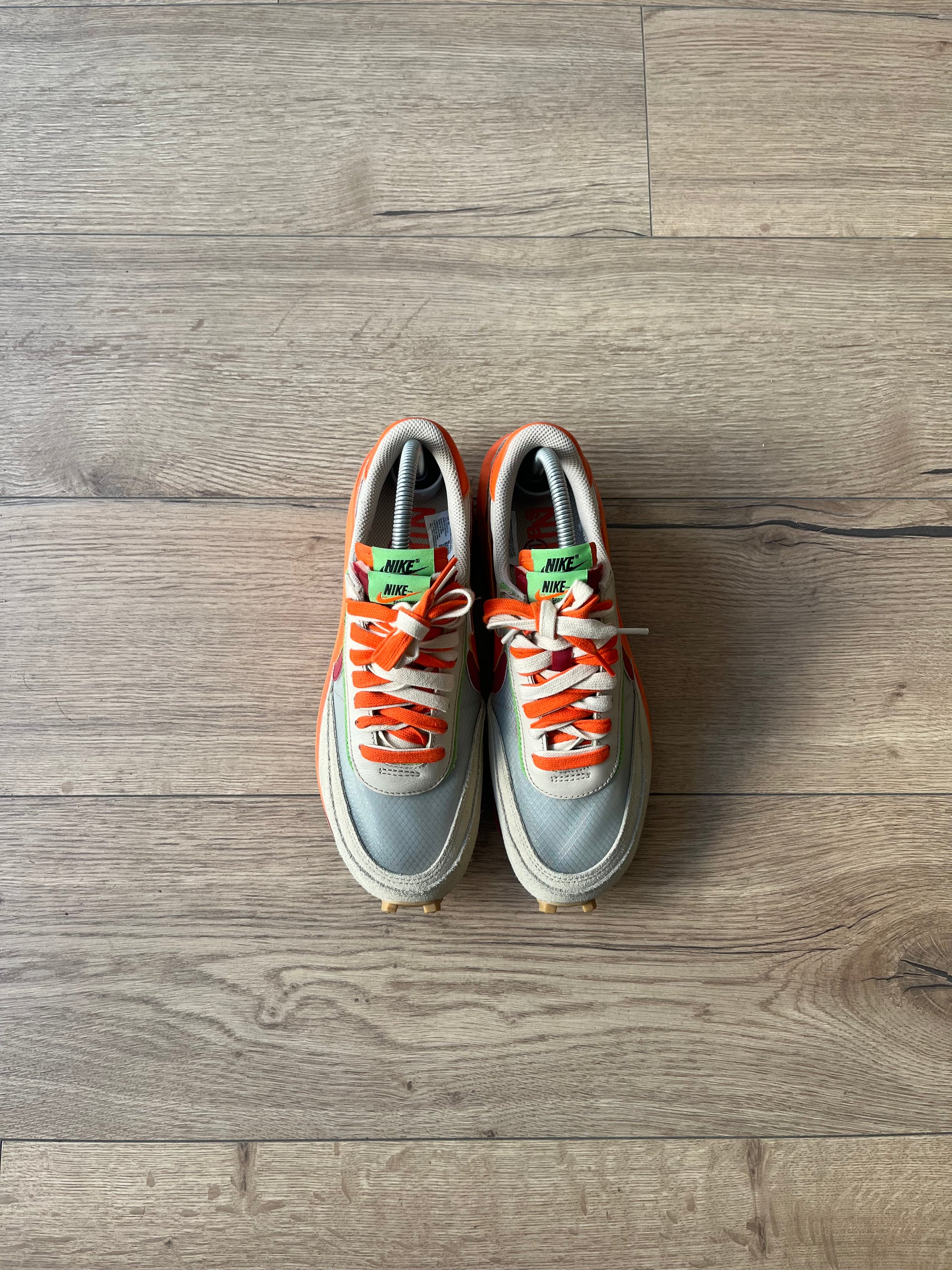 Nike LD Waffle Sacai Clot Kiss of Death Orange - 40.5